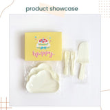 Cute Cloud Disposable Plate Party Essential Tableware for Parties Cake Cutting