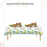 New Edition Dino Theme Table Cover Table Cloth for Kid's Birthday Paties Event Celebration