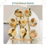 Acrylic Donut Dessert Stand Table Display for Birthday Wedding Bridal Shower Decoration Party