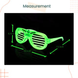 Neon Light LED Party Glasses for Birthday Party Events