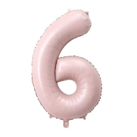40 inch number balloon baby pink number balloon for birthday party decoration