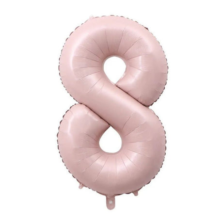 40 inch number balloon baby pink number balloon for birthday party decoration