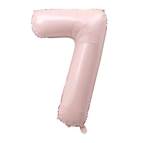 40 inch number balloon baby pink number balloon for birthday party decoration