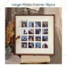 Creative DIY 16pcs Photo Wooden Fhoto Frame Home Decor