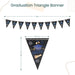 Black Theme Graduation Tableware Banner for Graduation Celebration Party Decoration