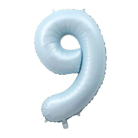 40 inch number balloon baby blue number balloon for birthday party decoration