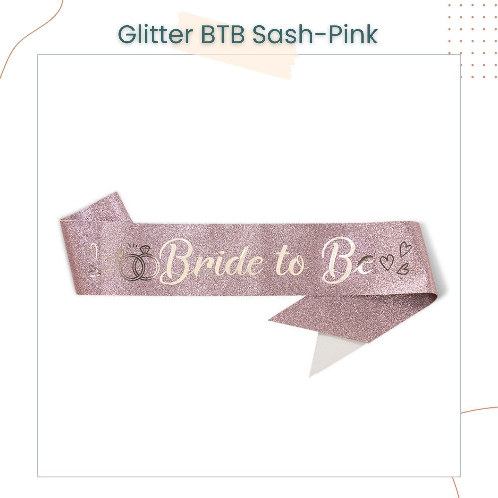 Glitter Future Mariée Bride To Be Groom To Be Team Groom Sash for Wedding Party