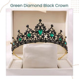 European Style Rhinestone Princess Bride Crown for Hen Party Birthday Accessories