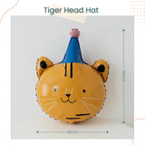 Animal Party Hat Foil Balloon for Birthday Party Decoration