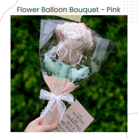 Teacher's Day Mother's Day Women's Day Gift Heart Balloon Follower Bouquet