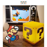 Creative Mario Question Block Night Light Desk lamp Sound Mario Water Pipe Mug