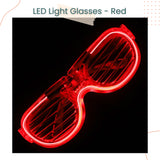 Neon Light LED Party Glasses for Birthday Party Events