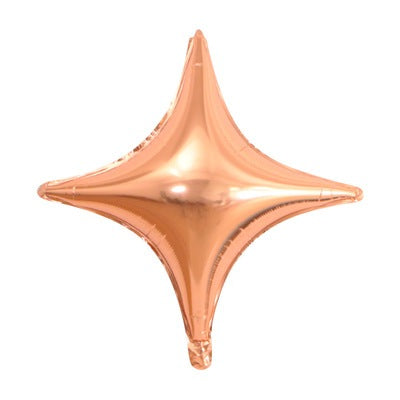 Individual Helium Inflated Heart Balloon Star Balloon