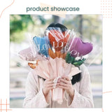 Flower Balloon Bouquet Teacher's Day Gift Daisy Heart Balloon Gift Corporate Door Gifts