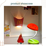 Creative Mcdonal's Fried Atmosphere Lamp Decoration Sleeping Light for Birthday Gift