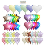 Heart Shape Balloon Star Balloon 10 inch 18 inch 22 inch