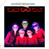 Neon Light LED Party Glasses for Birthday Party Events