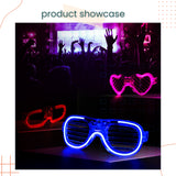 Neon Light LED Party Glasses for Birthday Party Events
