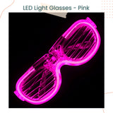 Neon Light LED Party Glasses for Birthday Party Events