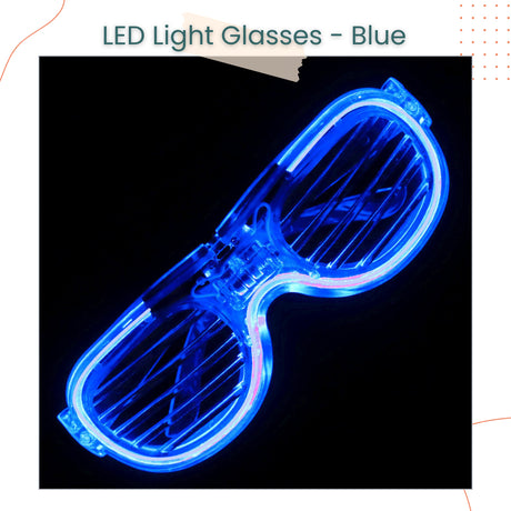 Neon Light LED Party Glasses for Birthday Party Events