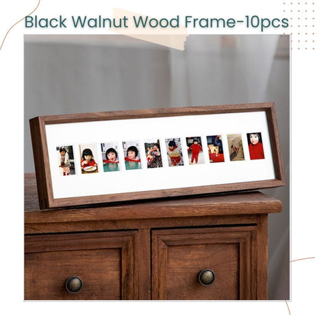 Memory Wooden 10/20pcs Photo Frame for Babies Monthly Photo Home Decor