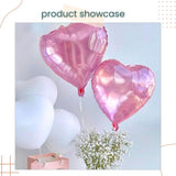 New Colorful Jelly Heart Shaped Foil Balloon Birthday Party Decoration