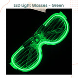 Neon Light LED Party Glasses for Birthday Party Events