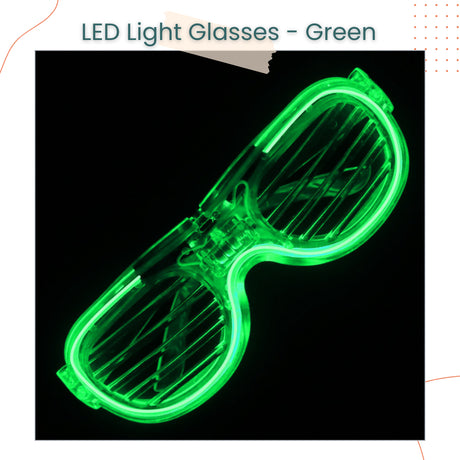 Neon Light LED Party Glasses for Birthday Party Events