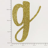Happy Birthday Banner Custom Cursive Glitter Gold Script Font Banner
