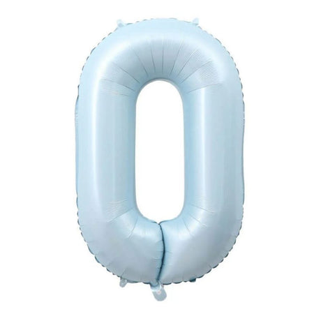 40 inch number balloon baby blue number balloon for birthday party decoration