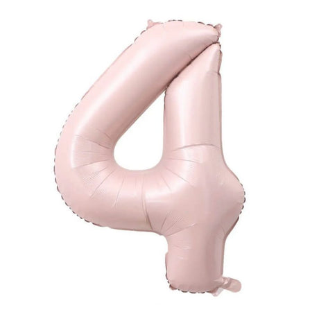 40 inch number balloon baby pink number balloon for birthday party decoration
