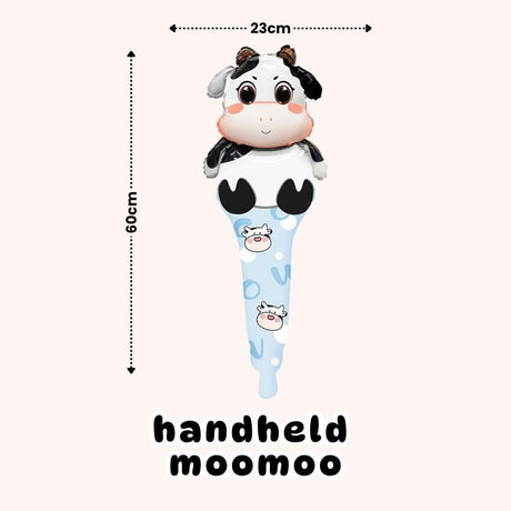 Handheld Balloon Headband Balloon Cartoon Cheering Stick Balloon Gift
