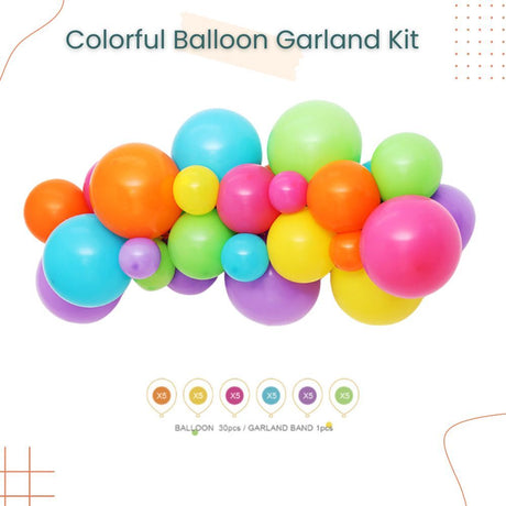 Balloon Garland Kit DIY Arch Party Decoration Helium Children Balloon Strip Balloons