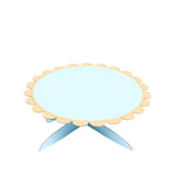 Disposable Paper Plate pastel Ice Cream Pastel Rainbow for Birthday Party