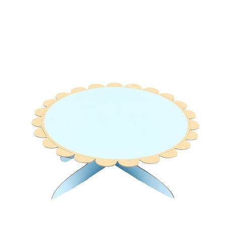 Disposable Paper Plate pastel Ice Cream Pastel Rainbow for Birthday Party