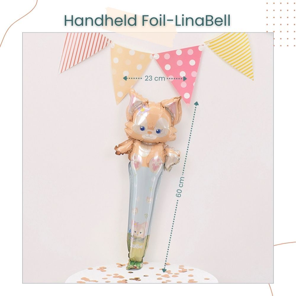 Handheld Balloon Headband Balloon Cartoon Cheering Stick Balloon Gift