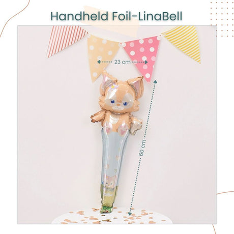 Handheld Balloon Headband Balloon Cartoon Cheering Stick Balloon Gift