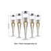 Premium Disposable tableware Cutlery Plates Cups and Napkin Package Birthday Wedding Party buffet