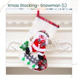 Cute Hanging Christmas Stocking Gift Bag Candy Bag