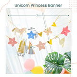 Everything Unicorn theme birthday decoration balloon banner tableware