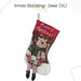 Cute Hanging Christmas Stocking Gift Bag Candy Bag