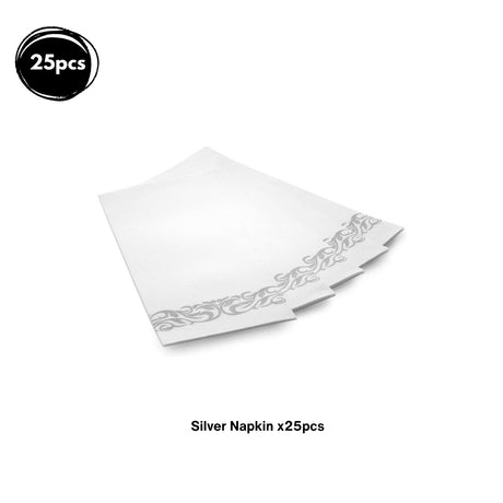 Premium Disposable tableware Cutlery Plates Cups and Napkin Package Birthday Wedding Party buffet