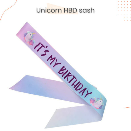Everything Unicorn theme birthday decoration balloon banner tableware