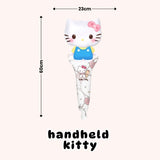 Handheld Balloon Headband Balloon Cartoon Cheering Stick Balloon Gift