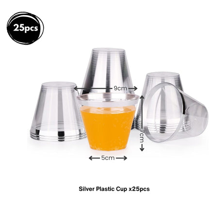 Premium Disposable tableware Cutlery Plates Cups and Napkin Package Birthday Wedding Party buffet