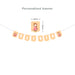 Personalised New Princess Party Decoration Personalized Birthday Banner Cake Topper Cupcake Topper Customise
