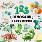 Personalised Dinosaur Theme Birthday Balloon Party Balloon Banner Decoration
