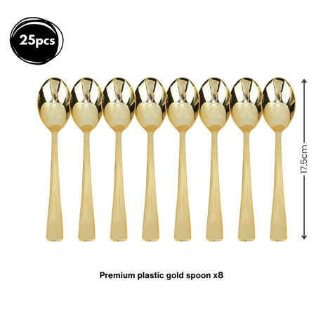 Premium Disposable tableware Cutlery Plates Cups and Napkin Package Birthday Wedding Party buffet