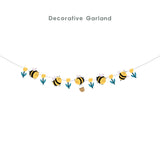 Personalised Bee Party Decoration Personalized Birthday Banner Cake Topper Cupcake Topper Customise