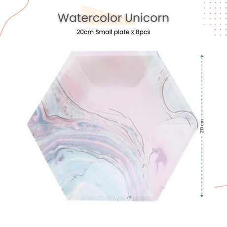 Everything Unicorn theme birthday decoration balloon banner tableware
